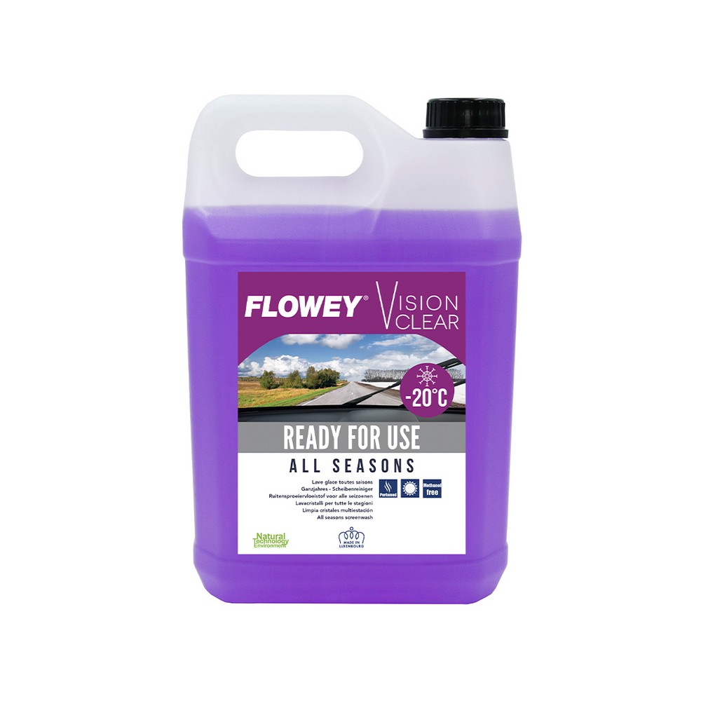 Car wash FLOWEY VISION CLEAR WINDSCREEN wiper fluid